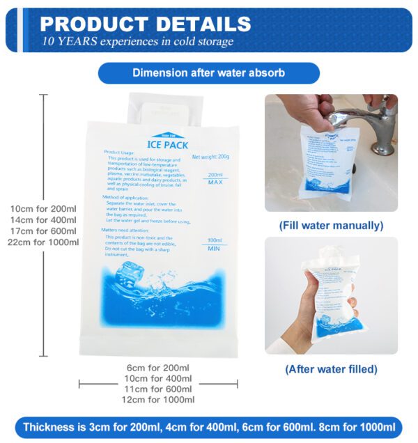 Ice Pack Bag｜Hot Cold Pack｜Ice Wrap，Factory Wholesale - Image 4