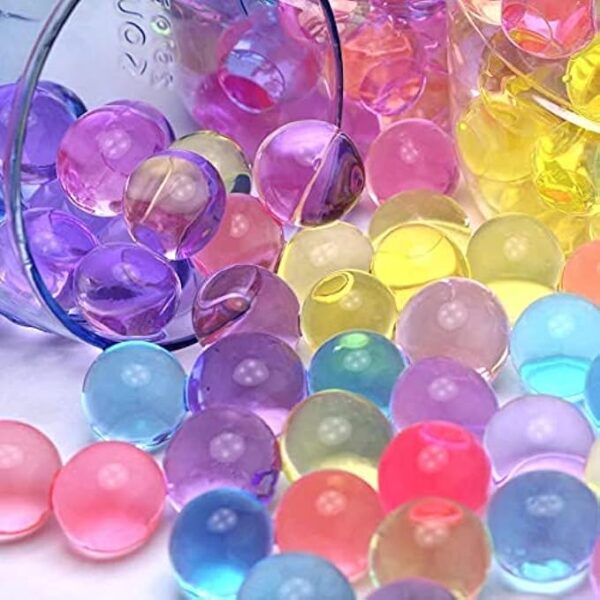 plant watering beads Large Colorful Gel Soil Mud Bead Jelly Balls for Home Vase Decoration, Vase Filler - Image 2